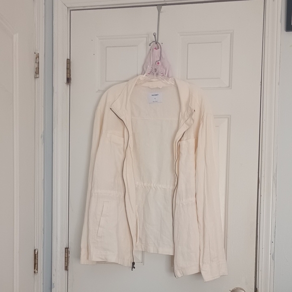 Old Navy Women's Light Tan Utility Jacket - Picture 1 of 14